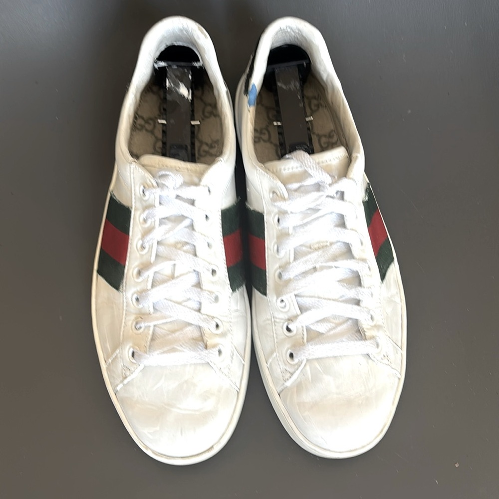 Gucci

New Ace Crocodile-Embossed Sneakers
